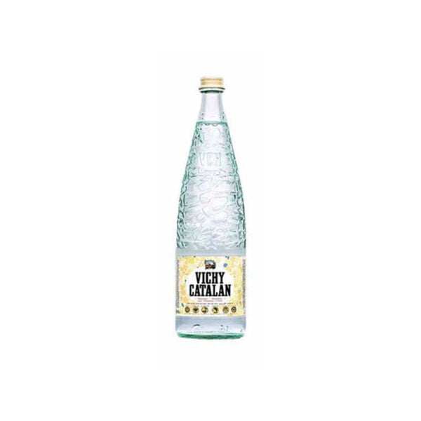 Vichy Catalan Naturally Sparkling Water Glass Bottle 1L