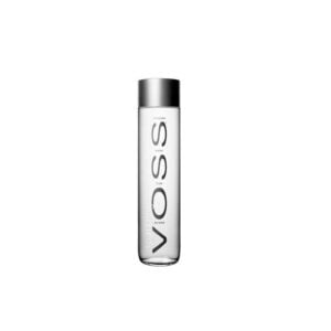 Voss Sparkling Water Glass Bottle